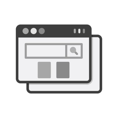 vector illustration of abstract web page 