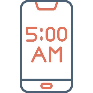 akıllı telefon simgesi vektör illüstrasyonu
