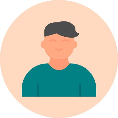 Lider web simgesi basit illüstrasyon