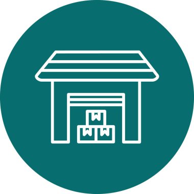 Taşıma simgesinin vektör illüstrasyonu