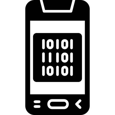 Cep telefonu. Basit resimleme