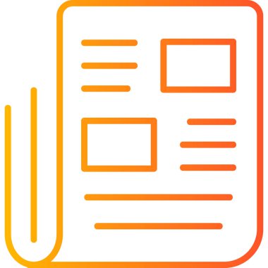 Dosya. Web simgesi basit illüstrasyon