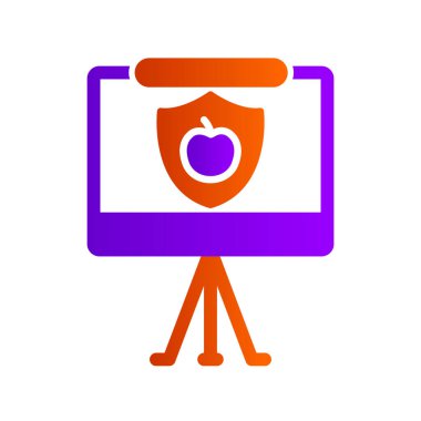 Projector web icon vector illustration