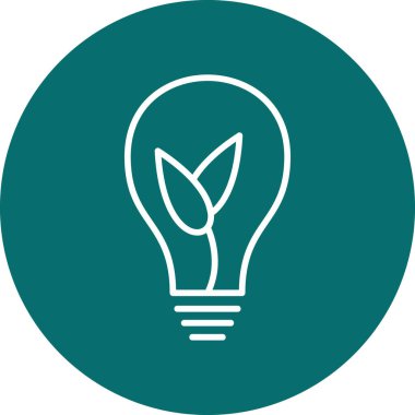 Çevre dostu modern simge, vektör illüstrasyonu