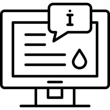  Information  web icon simple illustration