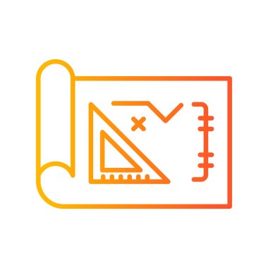 Basit vektör simgesi planla