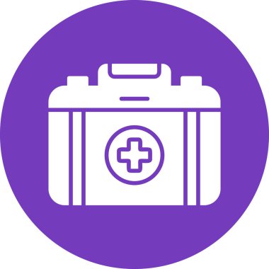 İlk yardım kiti vektör illüstrasyonu