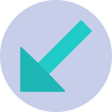 ok simgesinin vektör illüstrasyonu