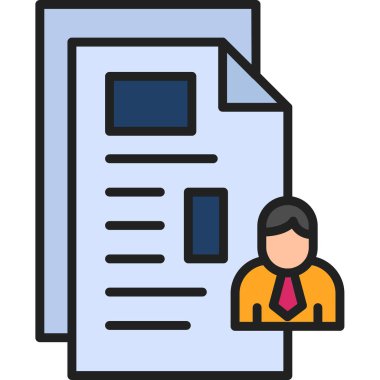 Abstract vector illustration of team work