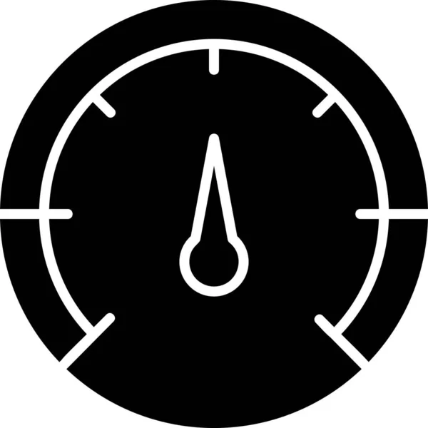 Значок Спідометра Веб Проста Ілюстрація — стоковий вектор
