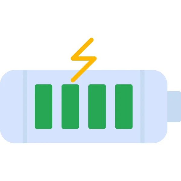 Charging Supply Full Battery Power — Stock Vector