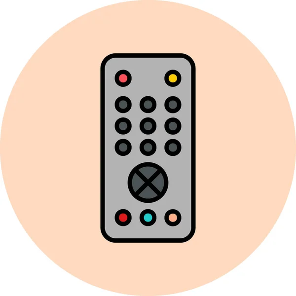 stock vector remote control icon, vector illustration