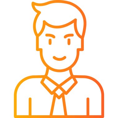 Açık Artırma web simgesi basit illüstrasyon