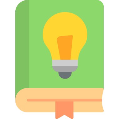 Fizik kitabı modern simge, vektör illüstrasyonu