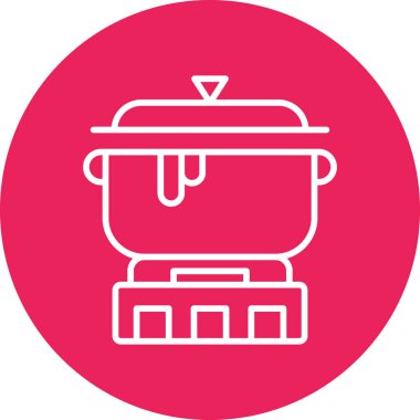 vector illustration of Cooking web icon