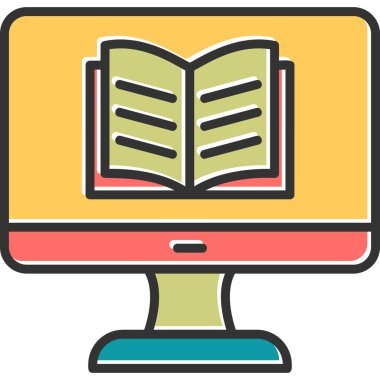 Web simgesi vektör illüstrasyonu