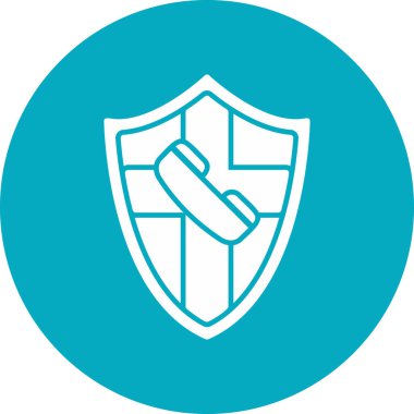 kalkan simgesi, vektör illüstrasyonu basit tasarım