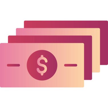 para ve finans kavramı, basit özet vektör tasarımı