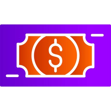 para ve finans kavramı, basit özet vektör tasarımı