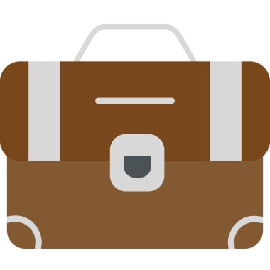 Çanta. Web simgesi basit illüstrasyon 