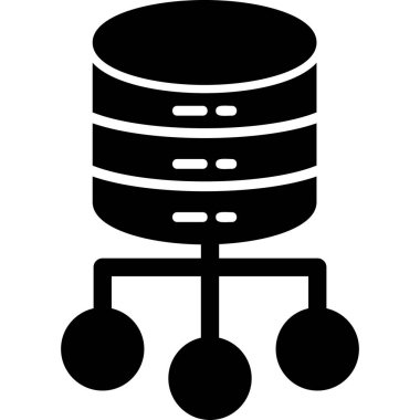 Ağ modern simgesi, vektör illüstrasyonu 