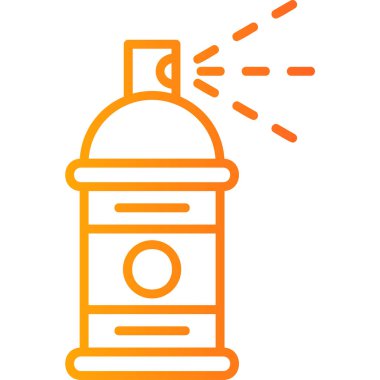 Sprey web simgesi vektörünü boya