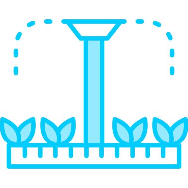Sprinklers Plants icon modern vector illustration