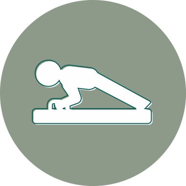 Ups web simgesi, basit tasarım