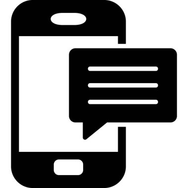 Cep telefonu. Basit resimleme