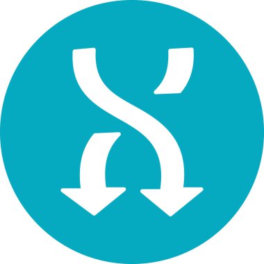 Web simgesini tazele, karıştır basit illüstrasyon