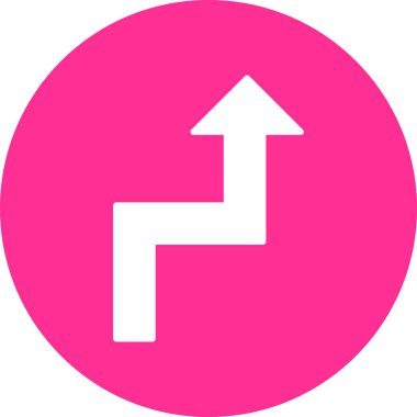 ok simgesi vektör illüstrasyonu