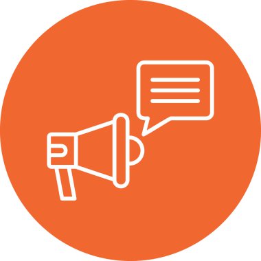 ileti ikonu vektör illüstrasyonu