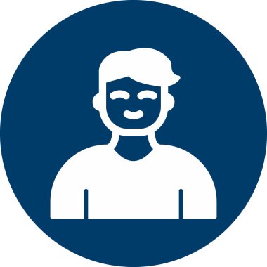 Lider web simgesi basit illüstrasyon