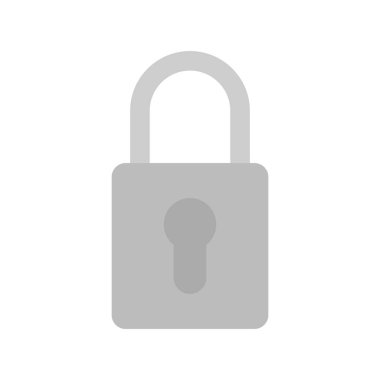 ikon vektör illüstrasyonunu kilitle 