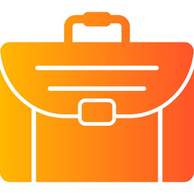 Çanta. Web simgesi vektör illüstrasyonu