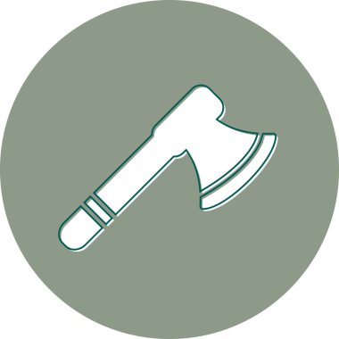 Balta simgesi vektör illüstrasyonu 