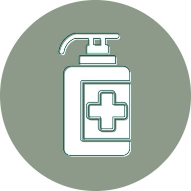 Sanitizer icon modern vector illustration