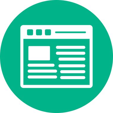 vector illustration of abstract web page 