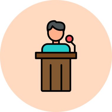 Jeopolitik. Web simgesi basit illüstrasyon 