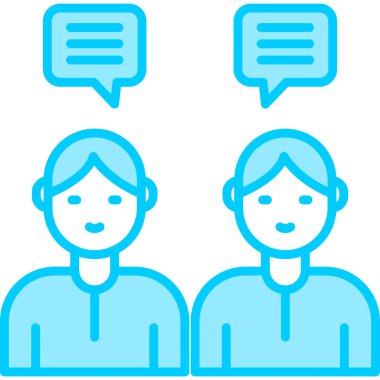 Bir grup insanın vektör çizimi