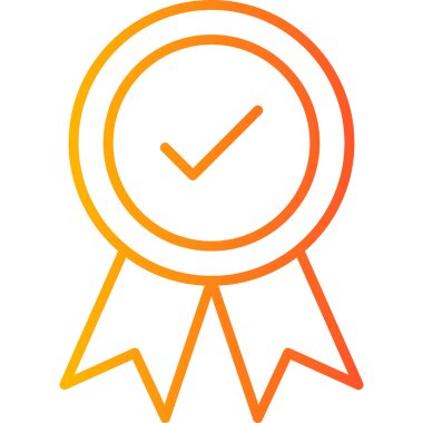 Ödül. Web simgesi basit illüstrasyon