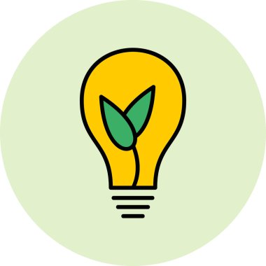 Çevre dostu modern simge, vektör illüstrasyonu