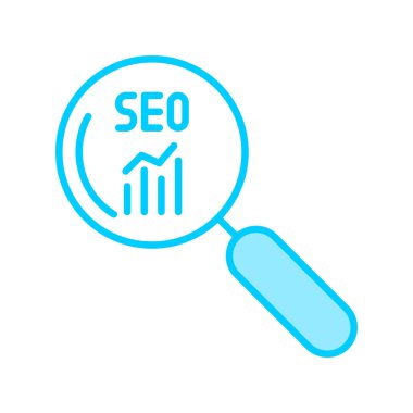 search optimization icon vector. thin line sign. isolated contour symbol illustration