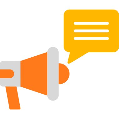 ileti ikonu vektör illüstrasyonu