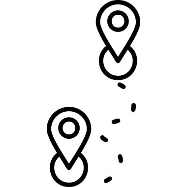 Yönlendirme web simgesi basit illüstrasyon