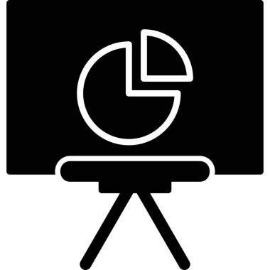 İş sunumu. Basit resimleme