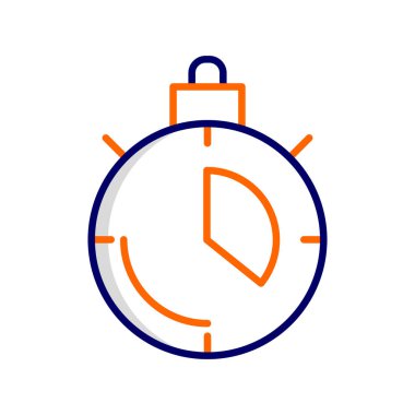 Kronometre Web simgesi basit tasarım