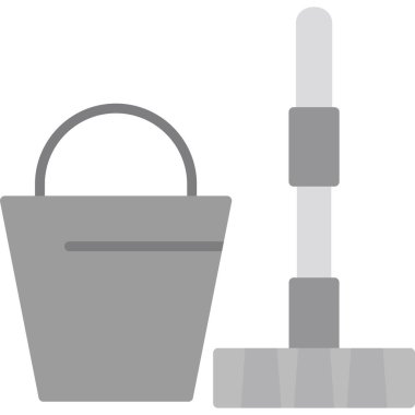 Web simgesi temizleme basit illüstrasyonu