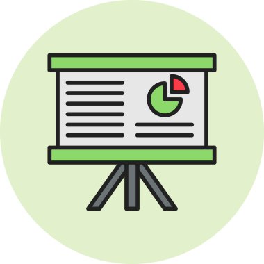 vector illustration of project management modern icon in design