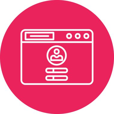 seo modern simgesinin vektör illüstrasyonu